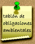 Tabl&oacute;n de obligaciones ambientales
