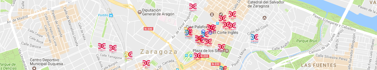 Socios del Club Cámara en el mapa