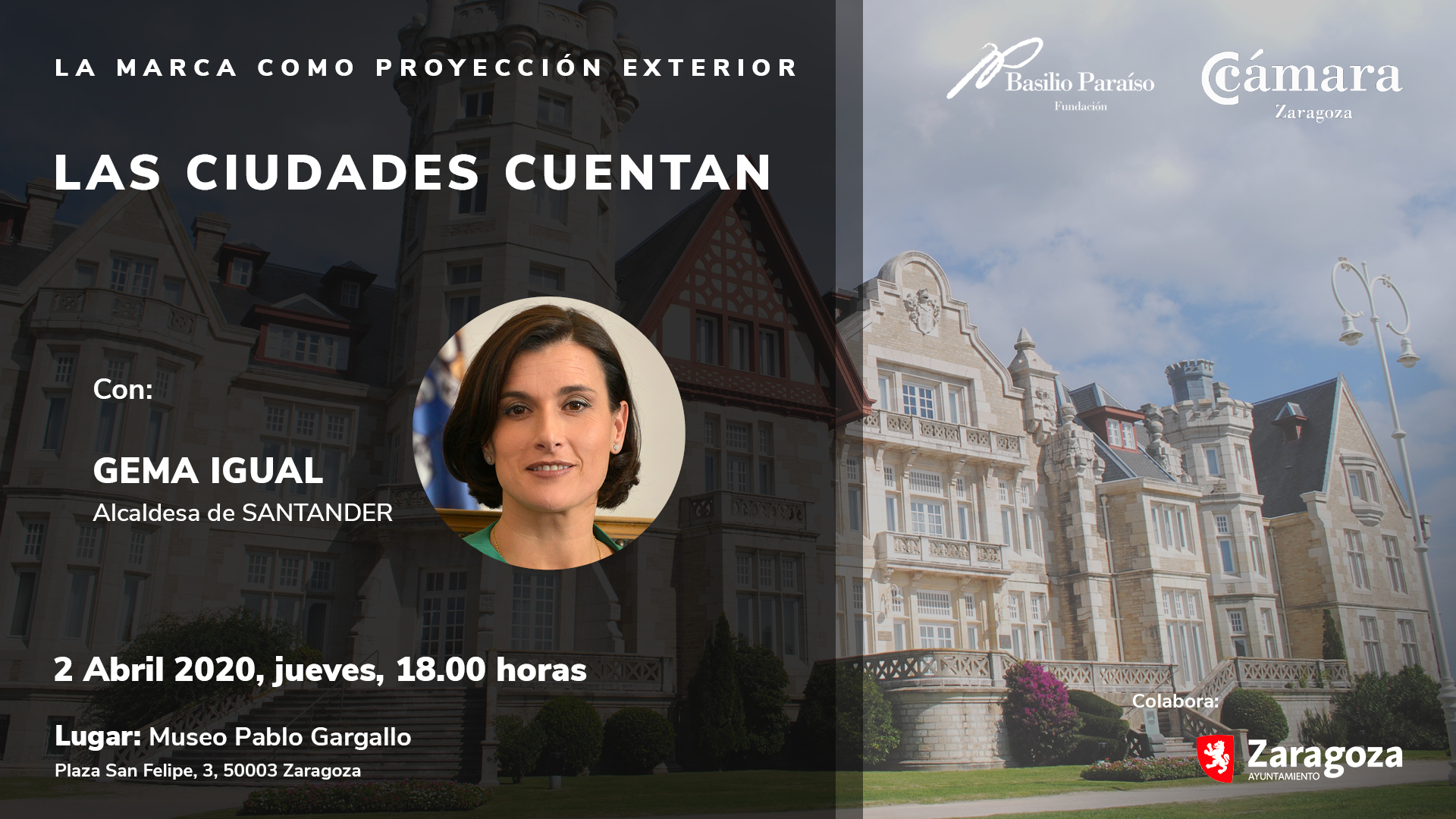 La Alcaldesa de Santander en el Ciclo sobre Ciudades