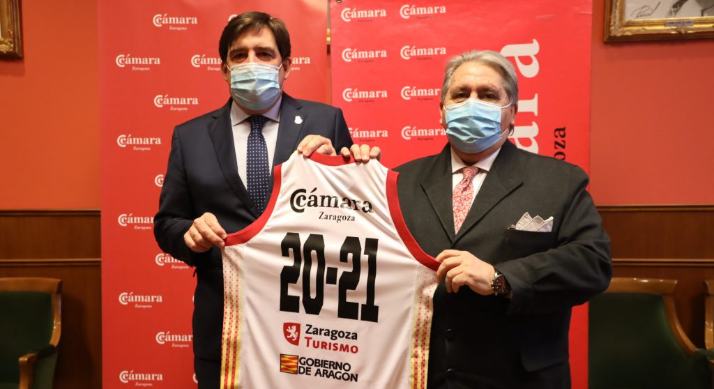 La Cámara y Casademont Zaragoza firman un convenio de colaboración