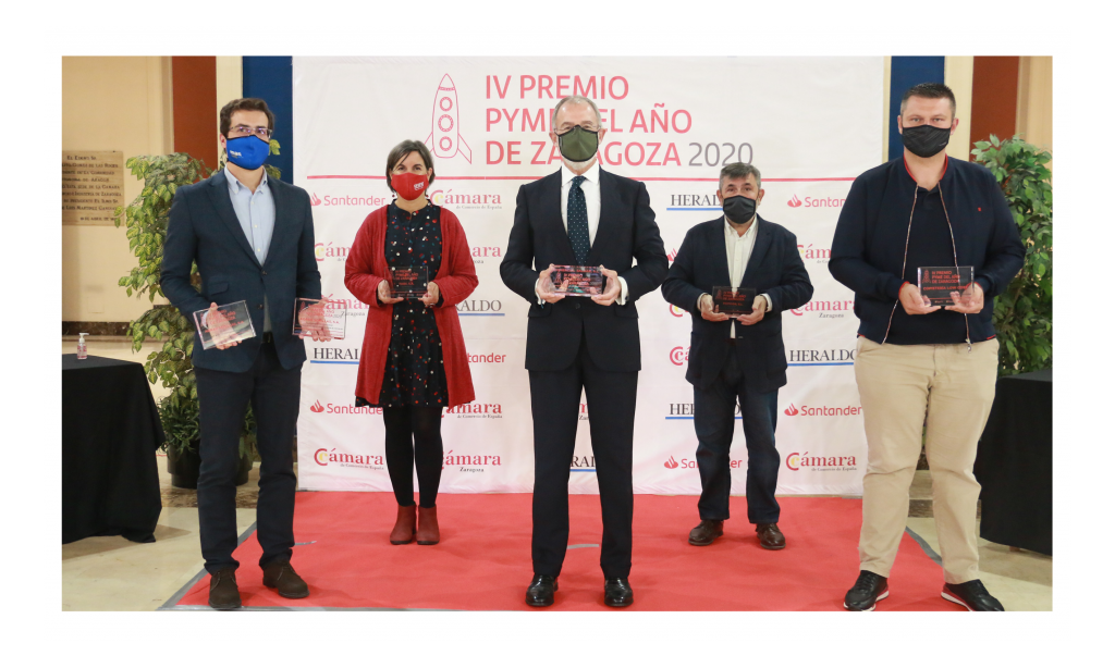 Banco Santander y Cámara Zaragoza lanzan la quinta edición del Premio Pyme del Año