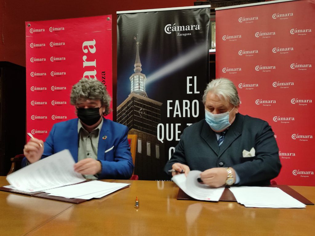 La Cámara y la Comarca del Aranda firman un convenio para la ejecución del Plan Estratégico del Calzado