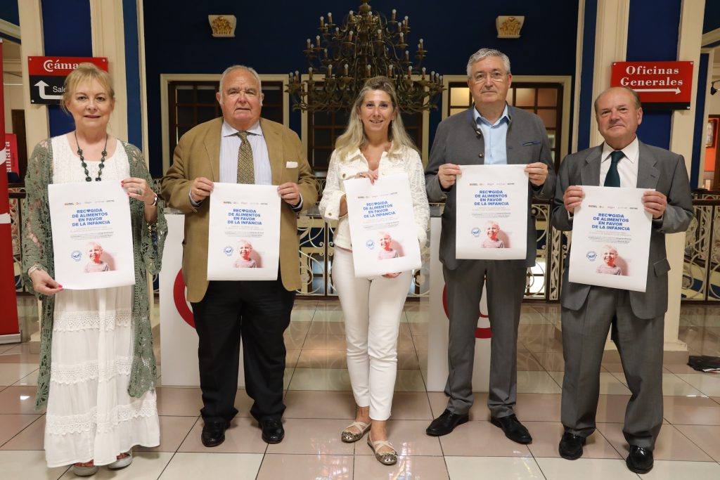 La Cámara de Comercio, junto con el Comisionado para la Infancia, Cepyme y CEOE, lanzan una campaña para el Banco de Alimentos de Zaragoza