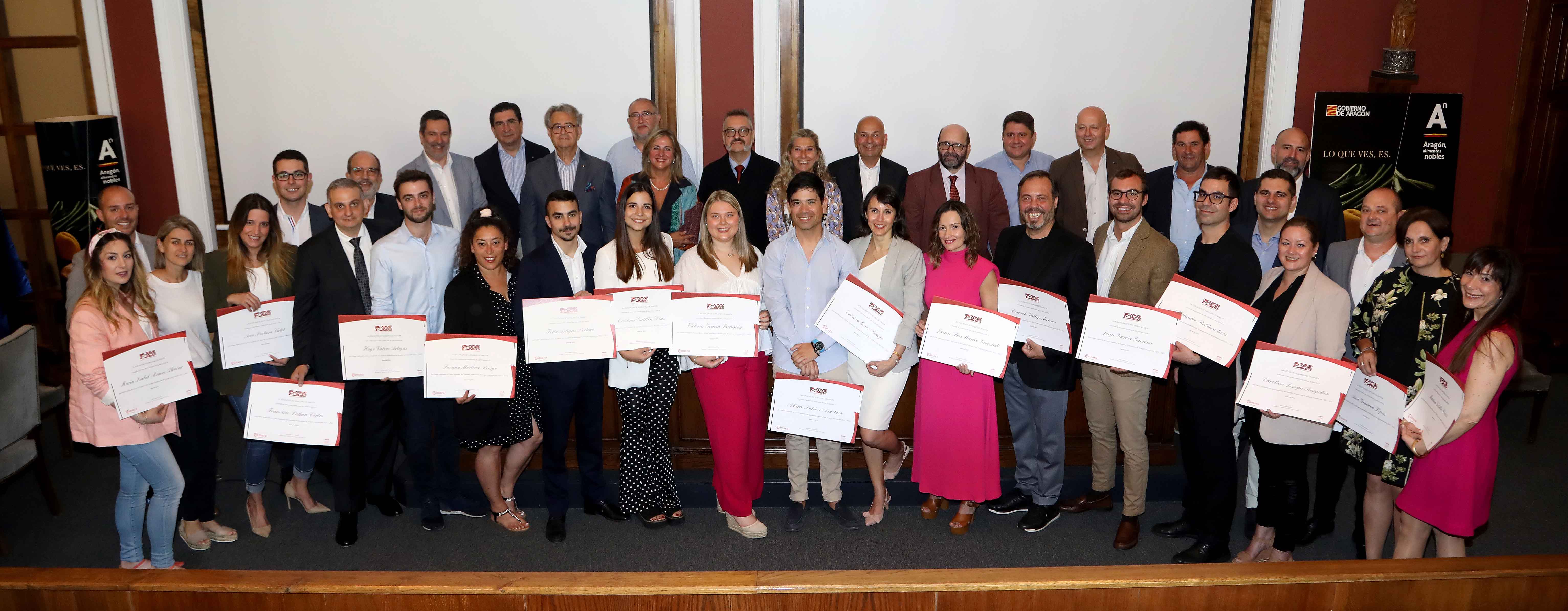 Clausura del Curso Superior de Sumiller Profesional de Aragón