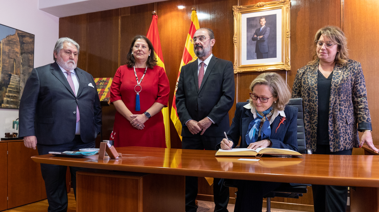La vicepresidenta Calviño visita Cámara Zaragoza