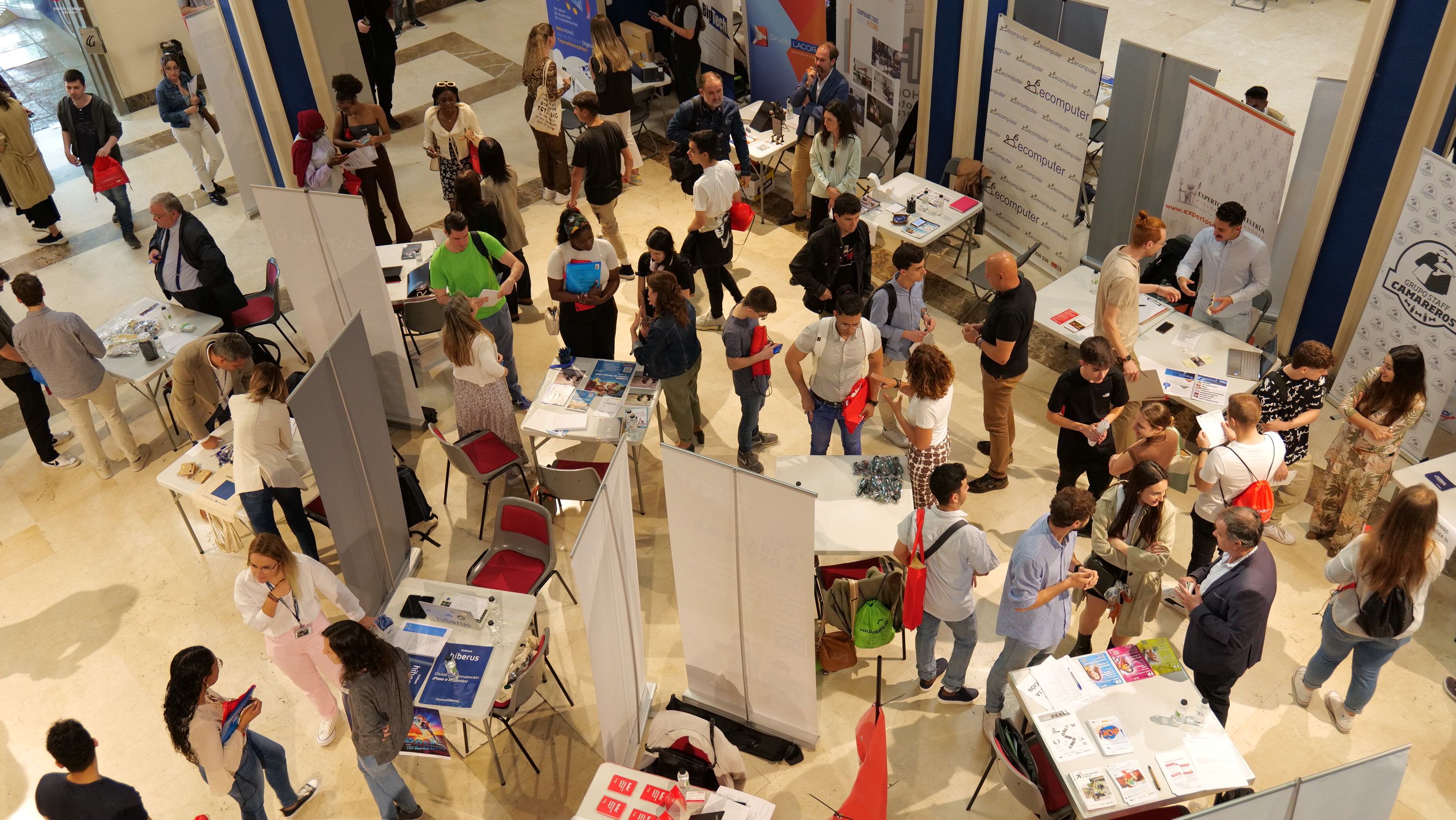Récord de empresas y participantes en la VII Feria de Empleo de Cámara Zaragoza