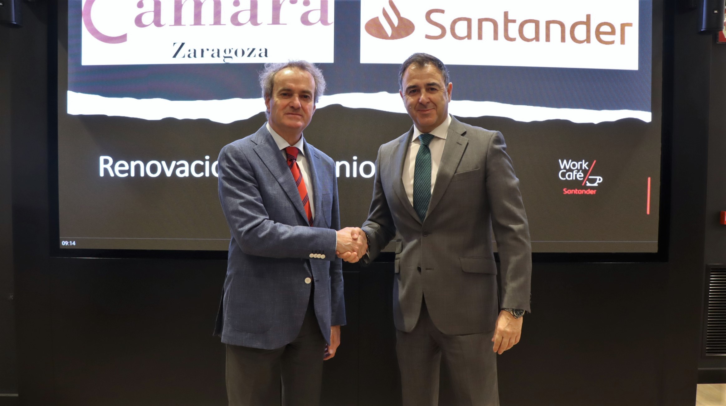 La Cámara y Banco Santander renuevan su compromiso