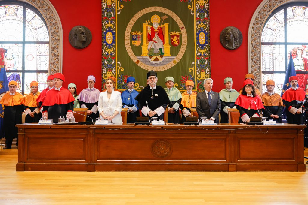 José Antonio Mayoral. Rector Universidad de Zaragoza