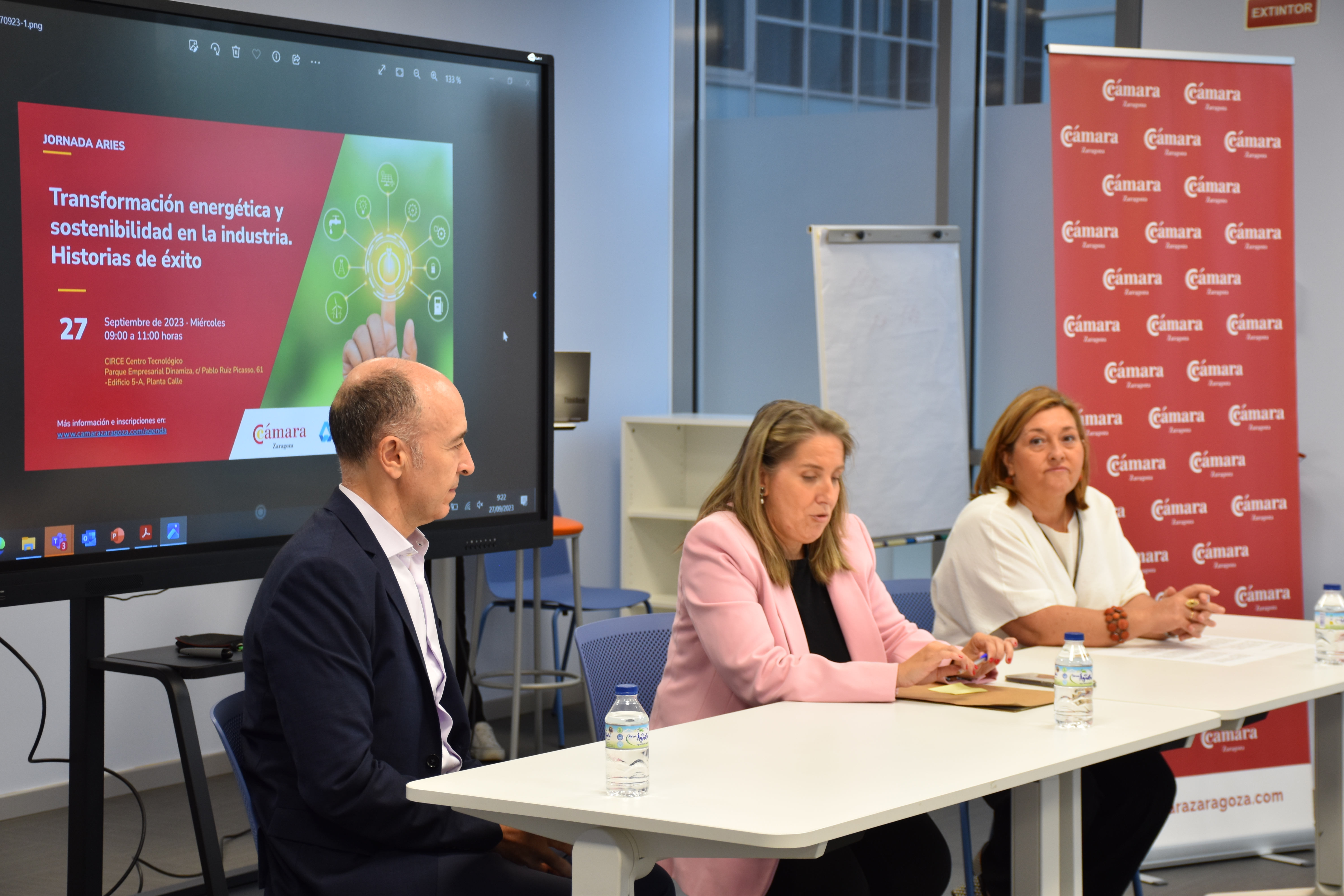 Las empresas se interesan por la transformación energética y la sostenibilidad en la industria