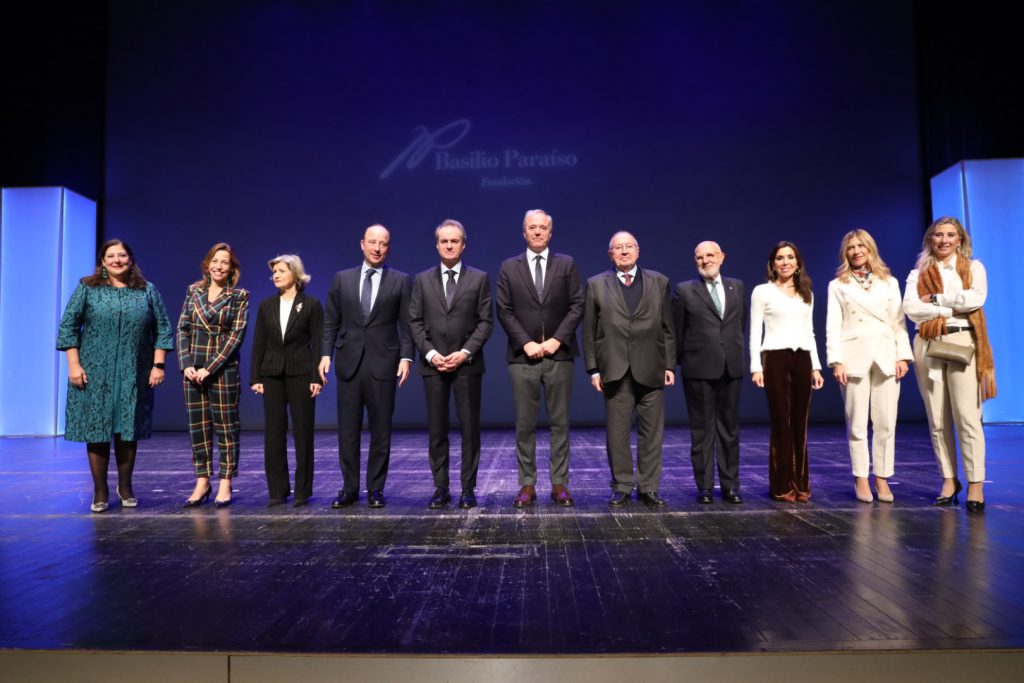 Juan Manuel Cendoya, Cristina Nerín y Juan Calvo reciben las Medallas Basilio Paraíso