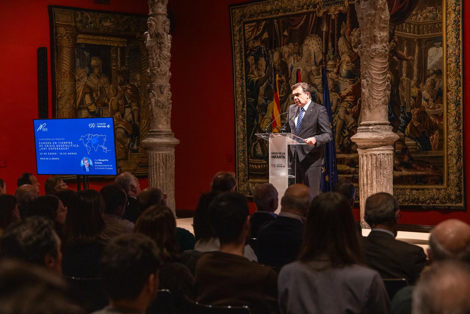 Europa se piensa desde Zaragoza con Margaritis Schinás