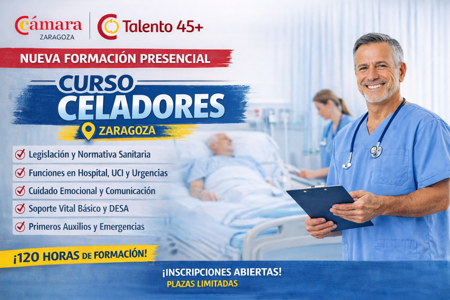 Celador: Abre tu futuro en el ámbito sanitario