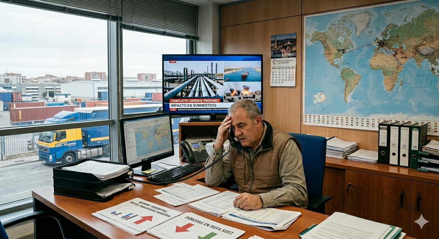 El mayor riesgo del conflicto en Oriente Próximo se concentra en sus efectos indirectos sobre energía y transporte