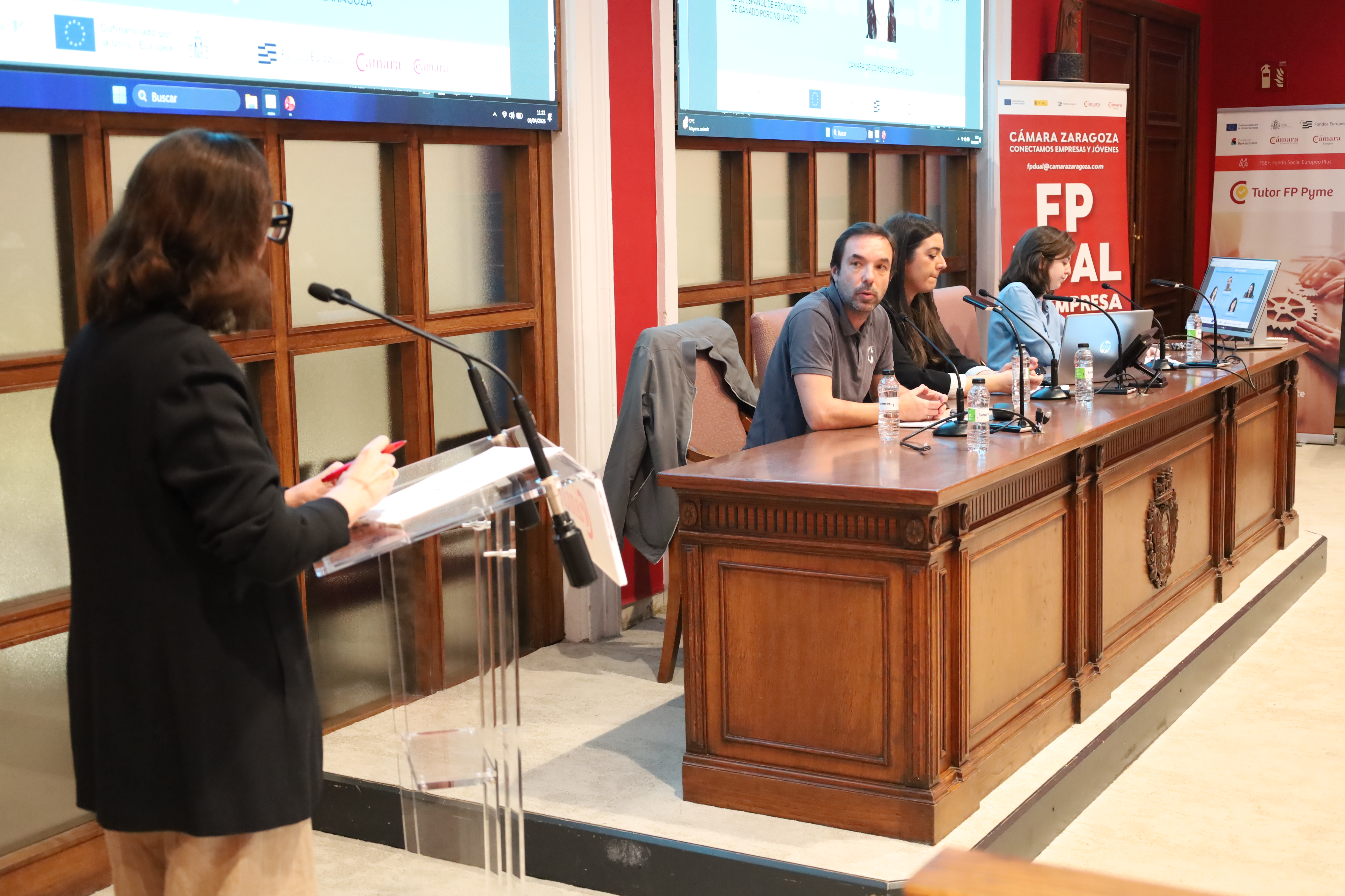 La Cámara de Comercio de Zaragoza y la fundación CaixaBank Dualiza evidencian la importancia de la FP verde para el futuro de la economía aragonesa
