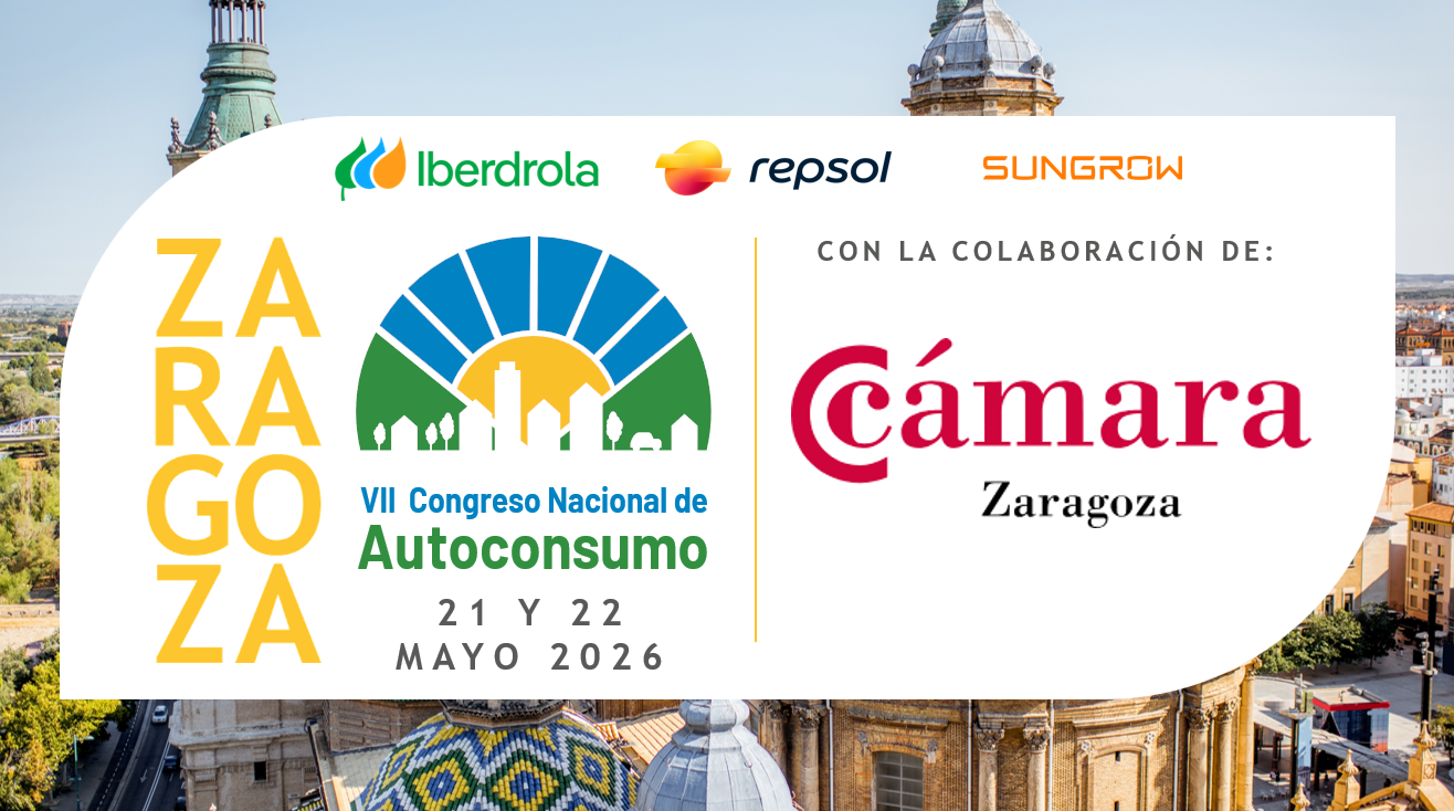 VII Congreso Nacional de Autoconsumo – Zaragoza, 21 y 22 de mayo de 2026