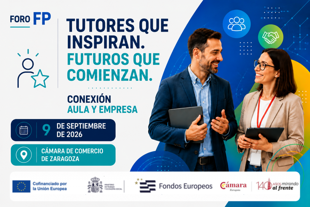 Foro FP. Tutores de FP Dual: Conexión aula y empresa. Aforo completo.