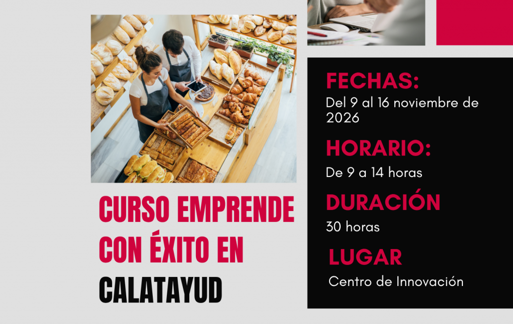 Curso: Emprende con éxito en Calatayud