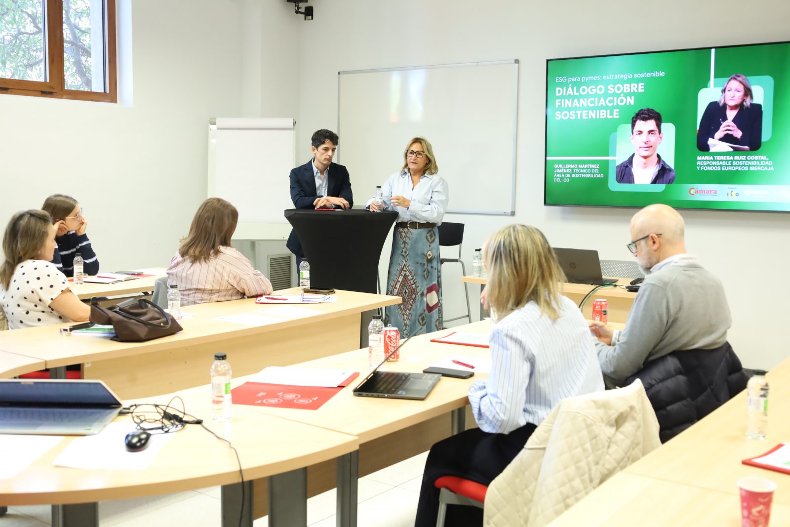 Cámara Zaragoza, junto a la Cámara de España y la Fundación ICO, impulsa la sostenibilidad empresarial en un taller para pymes
